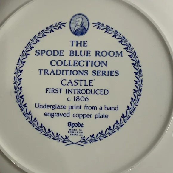 The Spode Blue Room Collection Castle - Picture 4 of 15